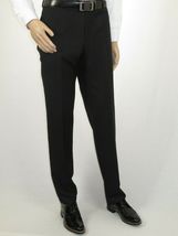 Men RENOIR Suit Solid Two Button Business Formal Classic Regular Fit 201-1 Black image 10