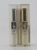 L&#39;Oreal Color Riche Caresse Lipstick 203 Rock &#39;N Mauve *Twin Pack* - £10.21 GBP