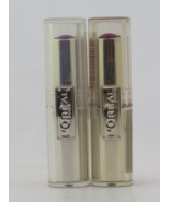 L&#39;Oreal Color Riche Caresse Lipstick 203 Rock &#39;N Mauve *Twin Pack* - £10.21 GBP