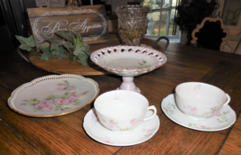 Habsburg China Mixed 6 Piece Tea Cup &amp; Saucer Set- Cake &amp; Display Plate ... - £29.71 GBP