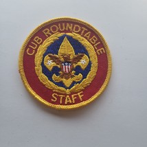 Vintage BSA Cub Roundtable Staff Boy Scout Patch - £4.23 GBP