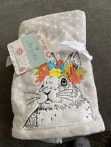 Bunny Hand Towels Artistic Accents Spring Easter Set of 2 Bathroom Kitch... - £15.13 GBP