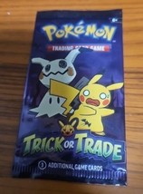 2023 Pokemon Trick Or Trade 3 Card Booster Pack Halloween Trick Or Treat - $1.48