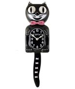 Hot Pink Kit-Cat Klock Swarovski Authorized Custom Edition Jeweled Clock - $159.95