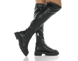 Vince Camuto Women&#39;s Melleya Over The Knee Boot Black EUR 40 US 9 New - £59.32 GBP