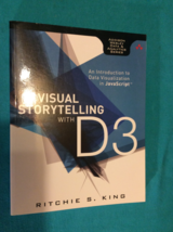 VISUAL STORYTELLING WITH D3 by RITCHIE KING - Softcover - Free Shipping - $18.49