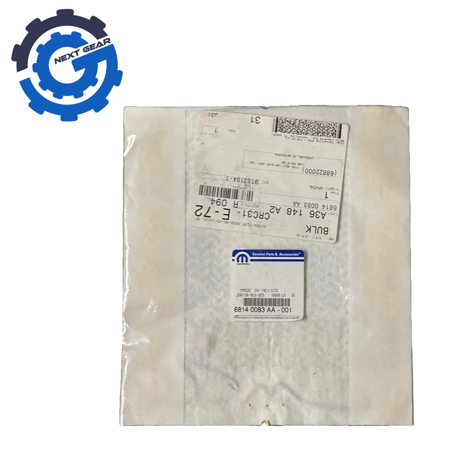 New OEM Seat Heater Pad Mopar For 2011-2017 Dodge Jeep 68140083AA - $1,484.00
