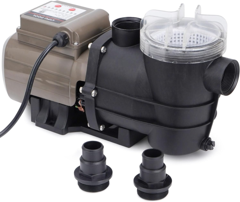  2700GPH 115V Powerful Self Priming above Ground Swimming Pool Pump 0.35... - $193.61