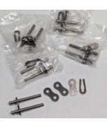 Lot of 5 NEW Tsubaki RS 40 Roller Chain Connecting Double Links - $19.79