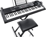 Alesis Melody 61 Key Keyboard Piano For Beginners With Speakers,, And De... - $181.93