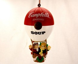 Campbell s Christmas Tree Ornament, Vintage 1997, Kids Riding in Hot Air Balloon - £15.39 GBP