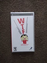WTF: Work Time Fun (Sony PSP, 2006) Brand New Factory Sealed  - $39.55