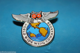 World Wide Wing Comander Hooters Of America Lapel Pin R.H.B - £41.66 GBP