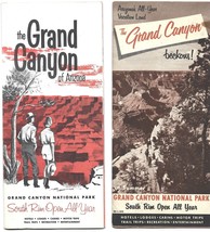 2 Vintage Grand Canyon Pamphlets-1956, 1961 - £7.47 GBP
