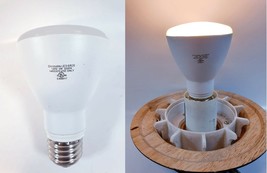 Lot De 3 BR20 Inondation à Variation LED Ampoule 7W (50W) 3000K Luxe Blanc Doux - £10.84 GBP