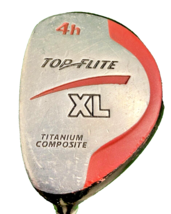 Top Flite Golf XL Ti Composite 4 Hybrid Men&#39;s LH Regular Steel 39.5&quot; Left-Handed - £11.22 GBP