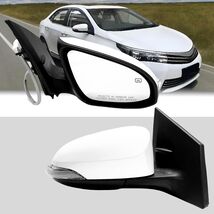 Passenger Right Side Mirror Compatible with Toyota Corolla 2014-2018 wit... - $71.99