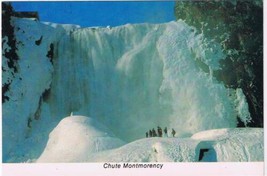 Postcard Chute Montmorency Falls Ville de Quebec - £3.14 GBP