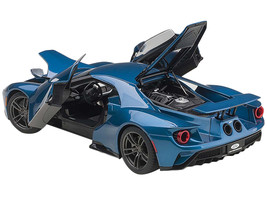 2017 Ford GT Liquid Blue 1/18 Model Car by Autoart - £198.53 GBP