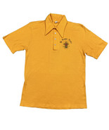 Vintage 70s Pi Kappa Alpha Fraternity Polo Shirt Mens Size M 50/50 Singl... - £38.71 GBP