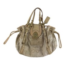 Coach Legacy K0869-13223 Tan Legacy Horse Carriage Drawstring Handbag Purse P1 - £83.53 GBP