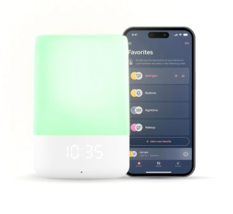 Nanit Smart Baby Night Light and Sound Machine, White L101NW New/Sealed - $42.99