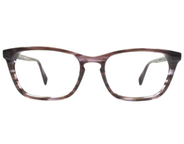 Warby Parker Eyeglasses Frames Welty-145 Purple Brown Horn Cat Eye 52-18-145 - £40.18 GBP