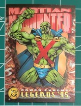 1995 Skybox DC Legends Power Chrome Martian Manhunter card #51 - $1.93