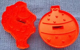 Plastic Santa Claus Christmas Tree Ornament Cookie Cutters Crafts  - $5.89