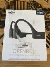 Shokz S803-MN-BK-US OpenRun Mini Bone Conduction Open-Ear Endurance Head... - $1,946.42 MXN