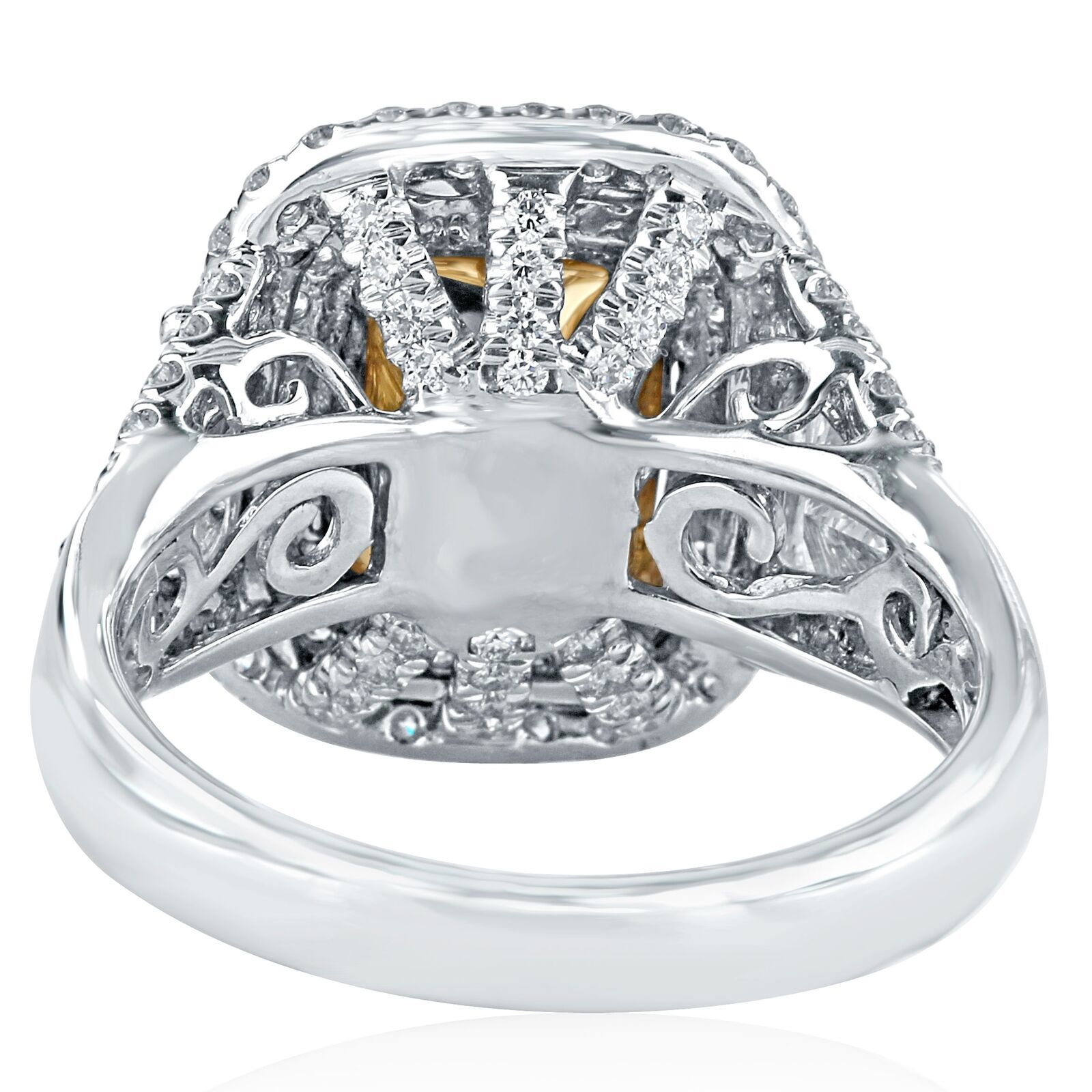 Authenticity Guarantee 
GIA 3.46 Carat Emerald Cut Faint Yellow Diamond Engag... Item image 3