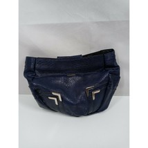 Miche Bag Large Blue Faux Leather Handbag Purse Shell - $14.54