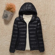 2021 New Women Thin Down Jacket White Duck Down Ultralight Jackets Autumn And Wi - £21.39 GBP
