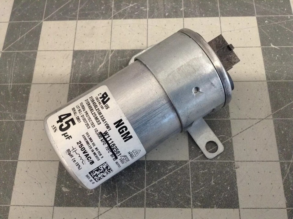 Whirlpool Maytag Amana Washer Run Capacitor W11162561 W11428524 - $22.72