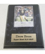 Drew Brees 2010 Super Bowl XLIV MVP 1st Edition Upper Deck Trading Card - $24.36