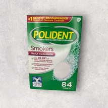 Polident Smokers Denture Cleanser Tablets, 84 Ct, ORIGINAL FORMULA, 1 Box - $22.76