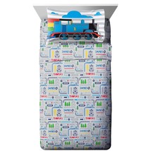 Thomas &amp; Friends Stitch In Time Toddler Sheet Set - 3 Piece Set Super So... - £34.39 GBP
