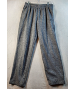 adidas Sweatpants Mens Medium Gray 100% Polyester Slash Pockets Elastic ... - €17,25 EUR