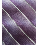 Pierre Cardin ~ Slim ~ Handmade ~ 58&quot; Long ~ Purple Multicolored Necktie  - $365.35 MXN