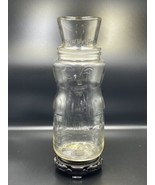 Vintage Planters Mr. Peanut 1991 75th Birthday Anniversary Glass Jar Top... - £7.42 GBP
