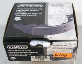 Rear Brake Shoes Wearever S586 – Fit 1987-1988 Chevy/Pontiac  #6900 - £13.25 GBP