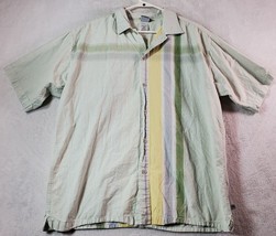 The North Face Shirt Mens Size Large Multi Plaid Short Sleeve Collar Button Down - £12.83 GBP