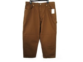 Levi&#39;s Denizen Loose Fit Carpenter Jeans, Men&#39;s Brown Denim Pants w Wide Leg - £25.48 GBP