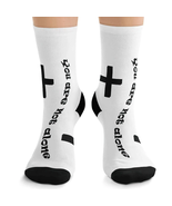 Tribe Socks &quot;You are not Alone&quot; - $19.99