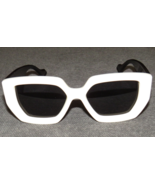 Ivory Black Oversized Retro Hollywood Glam Sunglasses - $9.99