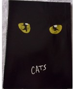Vintage Shubert Theater Musical Cats Souviner Program With Fold Out Inse... - $28.70 CAD
