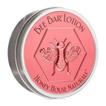 Honey House Naturals Large Bee Bar Solid Lotion, 2 Oz. (Sweet Honey) - £11.06 GBP