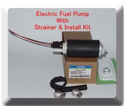 Fuel Pump W/ Strainer &amp; Install Kit Fits: Audi BMW Buick Cadillac Suzuki - £470.66 GBP
