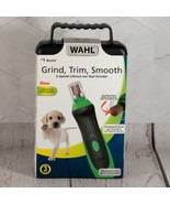 WAHL 5975 Black Green 2-Speed Lithium Ion Nail Trim Smooth Grinder - New... - €29,61 EUR