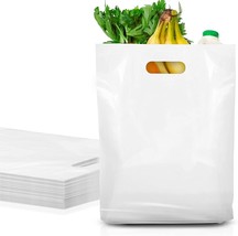 Large Plastic Merchandise Bags 12&quot; x 3.5&quot; x 15&quot;, 1000 Die Cut Handle, 1.... - £92.58 GBP